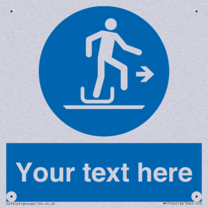 Custom Alighting from a toboggan to the right